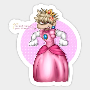 Katsuki Bakugou - My Hero Academia is the new princess Sticker